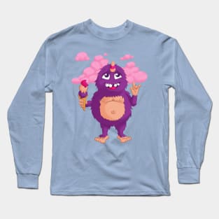 Ice Cream Monster Long Sleeve T-Shirt